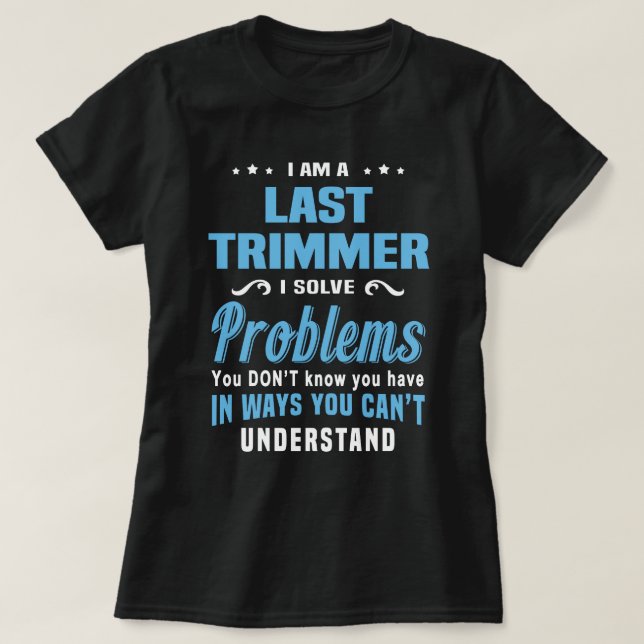 Letzter Trimmer T-Shirt (Design vorne)