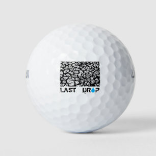 letzter Tropfen Golfball