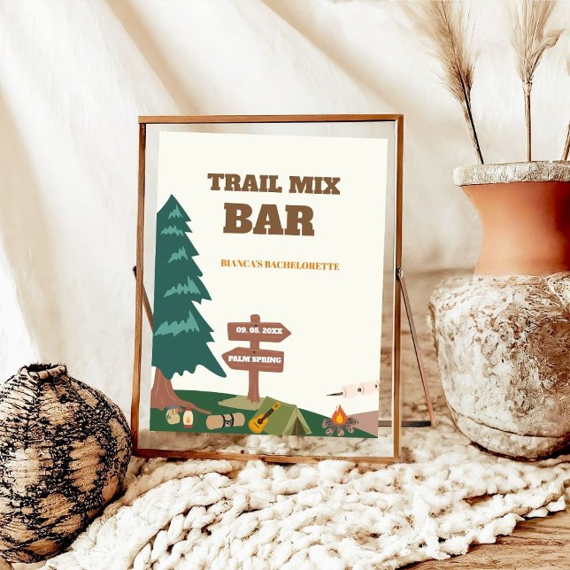 Letzter Weg vor dem Schleierweg Mix Bar Sign Poster (Von Creator hochgeladen)