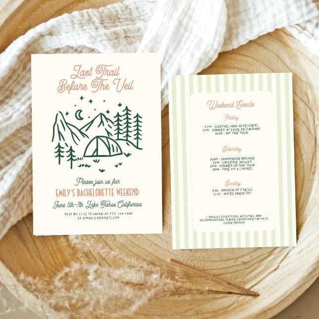 Letzter Weg vor dem Vail Bachelorette Wochenende Einladung (Von Creator hochgeladen)