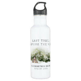 Letzter Weg vor dem Veil Bachelorette Wochenende Edelstahlflasche