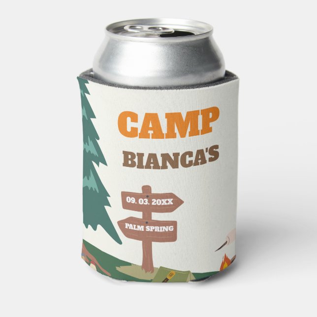 Letzter Weg vor dem Veil Camp Bachelorette Dosenkühler (Kanne Rückseite)