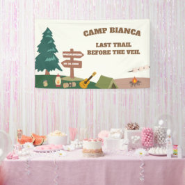 Letzter Weg vor dem Veil Camp Junggeselinnen-Absch Banner