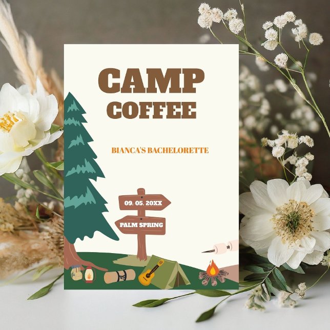 Letzter Weg vor dem Veil Camp-Kaffee-Zeichen Sockelschild (Von Creator hochgeladen)