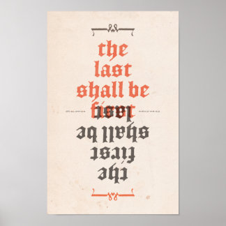 Letzteres muss zuerst poster