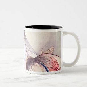 Letztes Abendessen, Christus und Johannes Zweifarbige Tasse