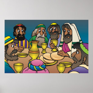 Letztes Abendessen Poster