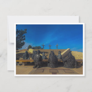 Letztes Abendessen Postkarte