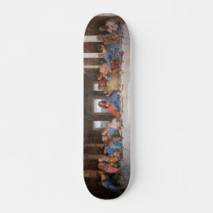 letztes Abendessen Skateboard
