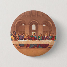 Letztes Abendmahl Jesu Christi Button