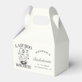 Letztes Boo, bevor ich Bachelorette-Halloween-Part Geschenkschachtel