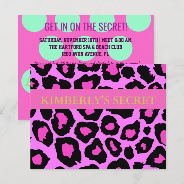 Letztes Flug vor der Ring-Junggeselinnen-Abschied- Einladung (Vorne/Hinten)