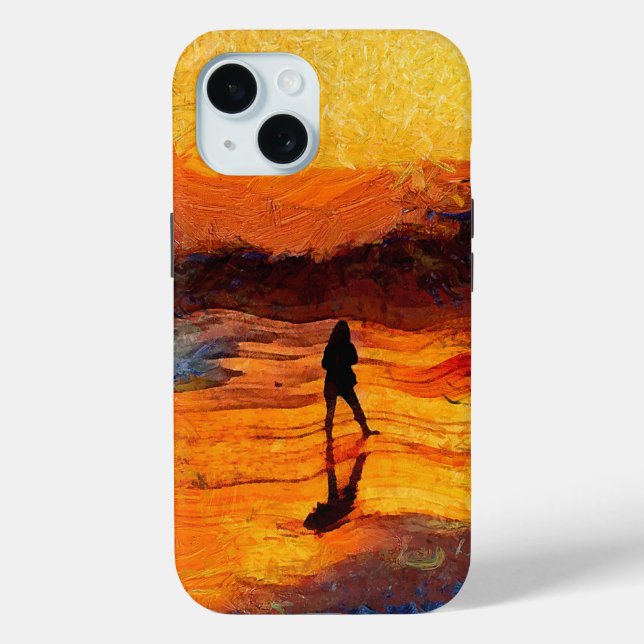 Letztes Licht der Sunset Phone Case (Rückseite)