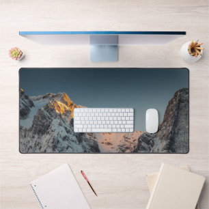 Letztes Licht vor Sonnenuntergang Schreibtischunterlage