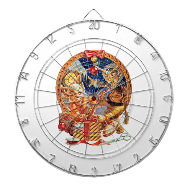 Letztes Paket Dartscheibe (vorne)