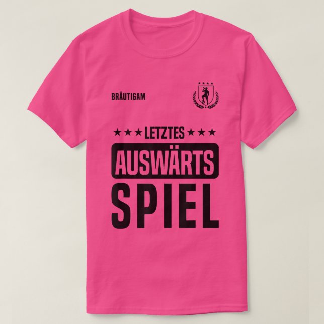 Letztes Party T-Shirt (Design vorne)