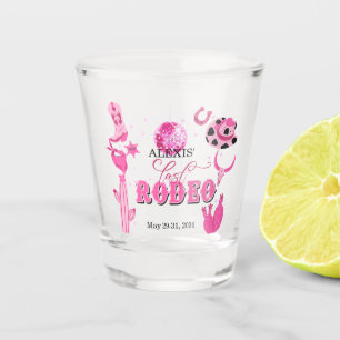 Letztes Rodeo-Brautparty/Bachelorette-Schießglas Schnapsglas