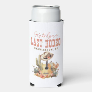 Letztes Rodeo Cowgirl Junggesellinnen-Wochenende Selters Dosenkühler