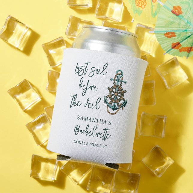 Letztes Segel vor dem Schleier-Junggeselinnen-Absc Dosenkühler (In Situ Sommer)