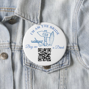 Letztes Segel vor dem Veil Bachelorette Wochenende Button