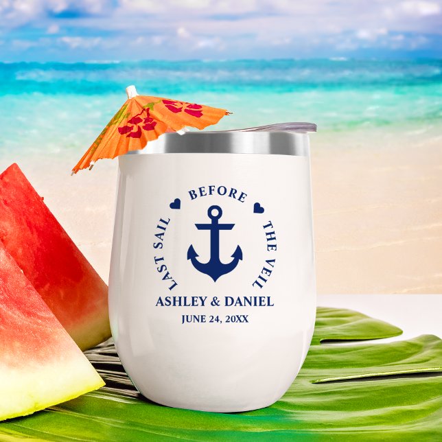 Letztes Segel vor der Schleier-Nautik-Hochzeit (Customize to change text size or text style.)