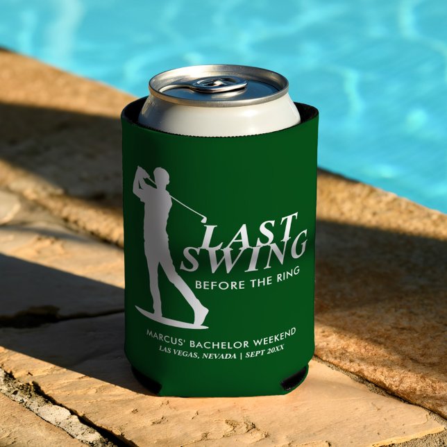 Letztes Swing vor dem Ring Golf Bachelor Dosenkühler (Von Creator hochgeladen)