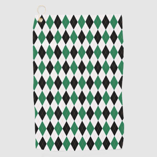 Letztes Swing vor der Ring Golf Bachelor Party Golfhandtuch (Vorderseite)