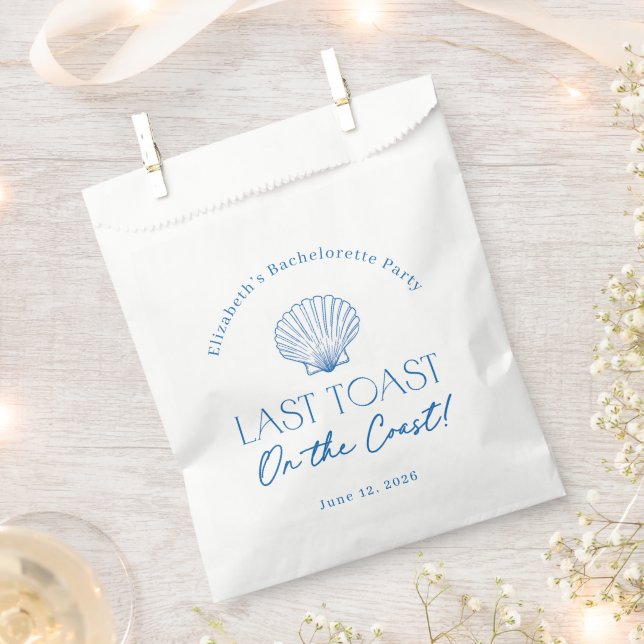 Letztes Toast auf der Küste-Erholungskit Geschenktütchen (Ausgeschnitten)