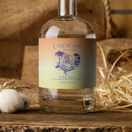 Letztes Toast Cowgirl Mermaid Sunset Bach Party