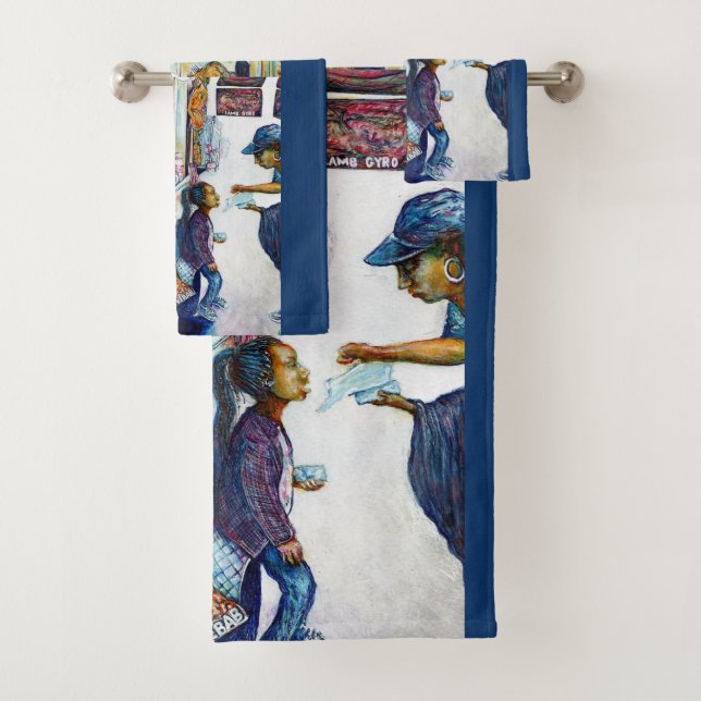 Letztlich produziert Hoffnung Badhandtuch Set (Insitu)