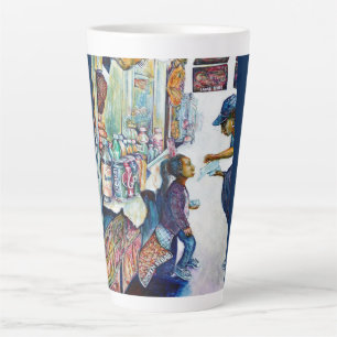 Letztlich produziert Hoffnung Milchtasse