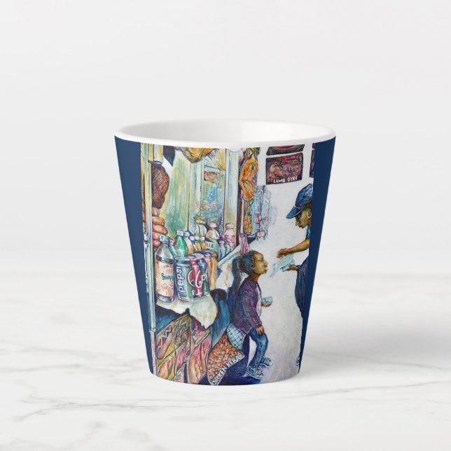 Letztlich produziert Hoffnung Milchtasse (Vorderseite)