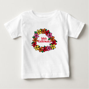 Leu-Hawaiianer-Weihnachten Baby T-shirt