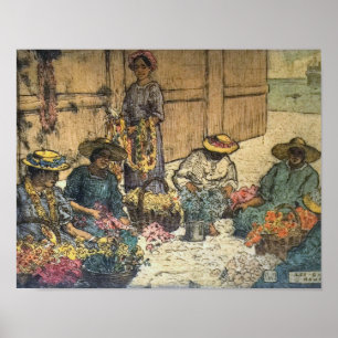 "Leu-Tag Hawaii" - Charles W. Bartlettbirne Poster