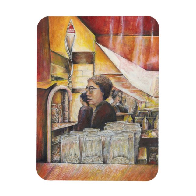 Leuchtäquivalent von leidenschaftlichen Emotionen Magnet (Vertikal)