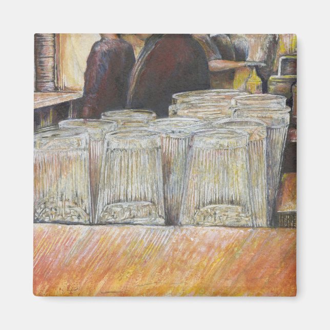 Leuchtäquivalent von leidenschaftlichen Emotionen Magnet (Vorne)