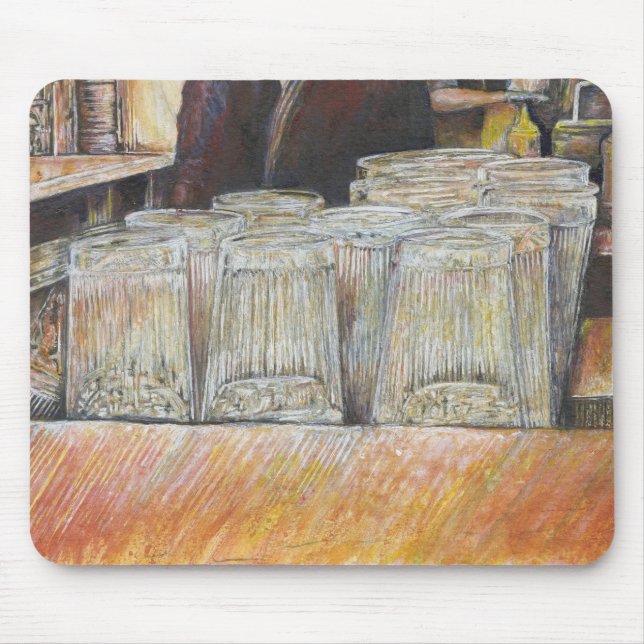 Leuchtäquivalent von leidenschaftlichen Emotionen Mousepad (Vorne)