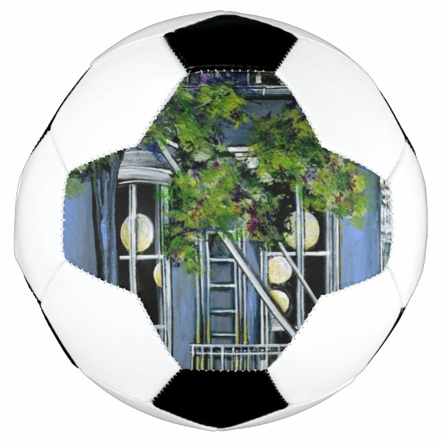 Leuchtäquivalent von leidenschaftlicher Emotion Fußball (Vorderseite)