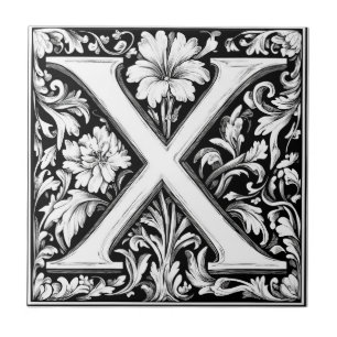 Leuchtbrief X Fliese