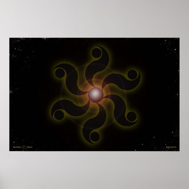 Leuchtdichte Poster (Vorne)
