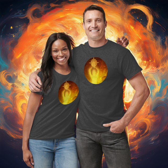 Leuchtdichte Widerstandskraft Orange T-Shirt (Von Creator hochgeladen)