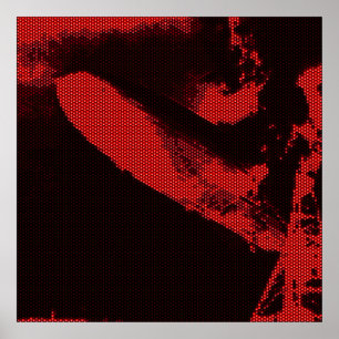 Leuchtdioden (LED) Zeppelin Poster
