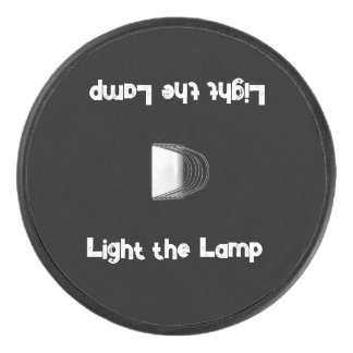 Leuchte die Lampe Hockey Puck