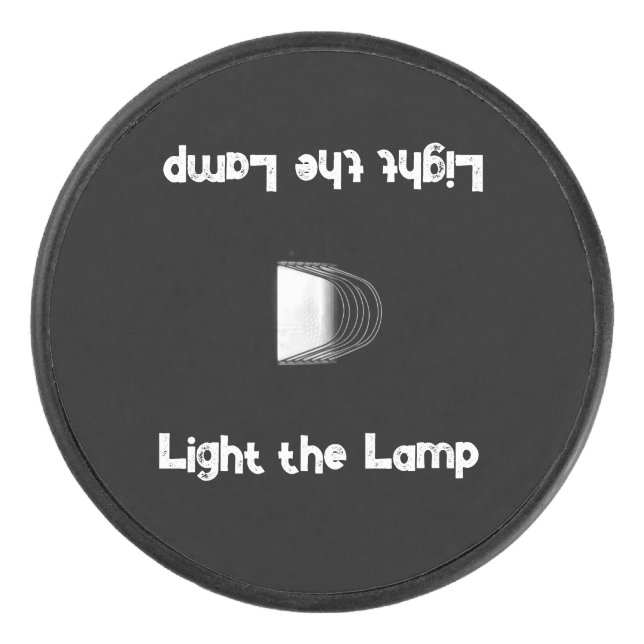 Leuchte die Lampe Hockey Puck (Vorderseite)