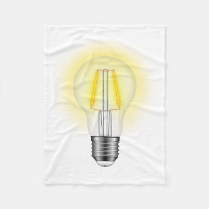 Leuchte Fleecedecke