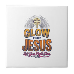 Leuchte für Jesus Lass dein Licht scheinen Christl Fliese