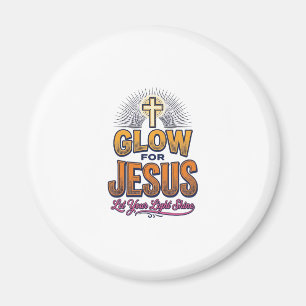 Leuchte für Jesus Lass dein Licht scheinen Christl Magnet