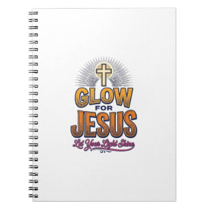 Leuchte für Jesus Lass dein Licht scheinen Christl Notizblock