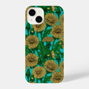 Leuchten auf Türkis iPhone 14 Hülle