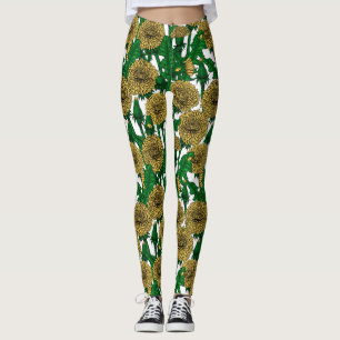 Leuchten auf Weiß Leggings